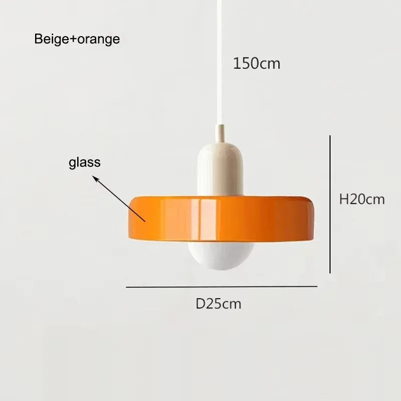 Retro Glass Pendant Lamps