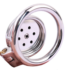 Flat Chastity Cage