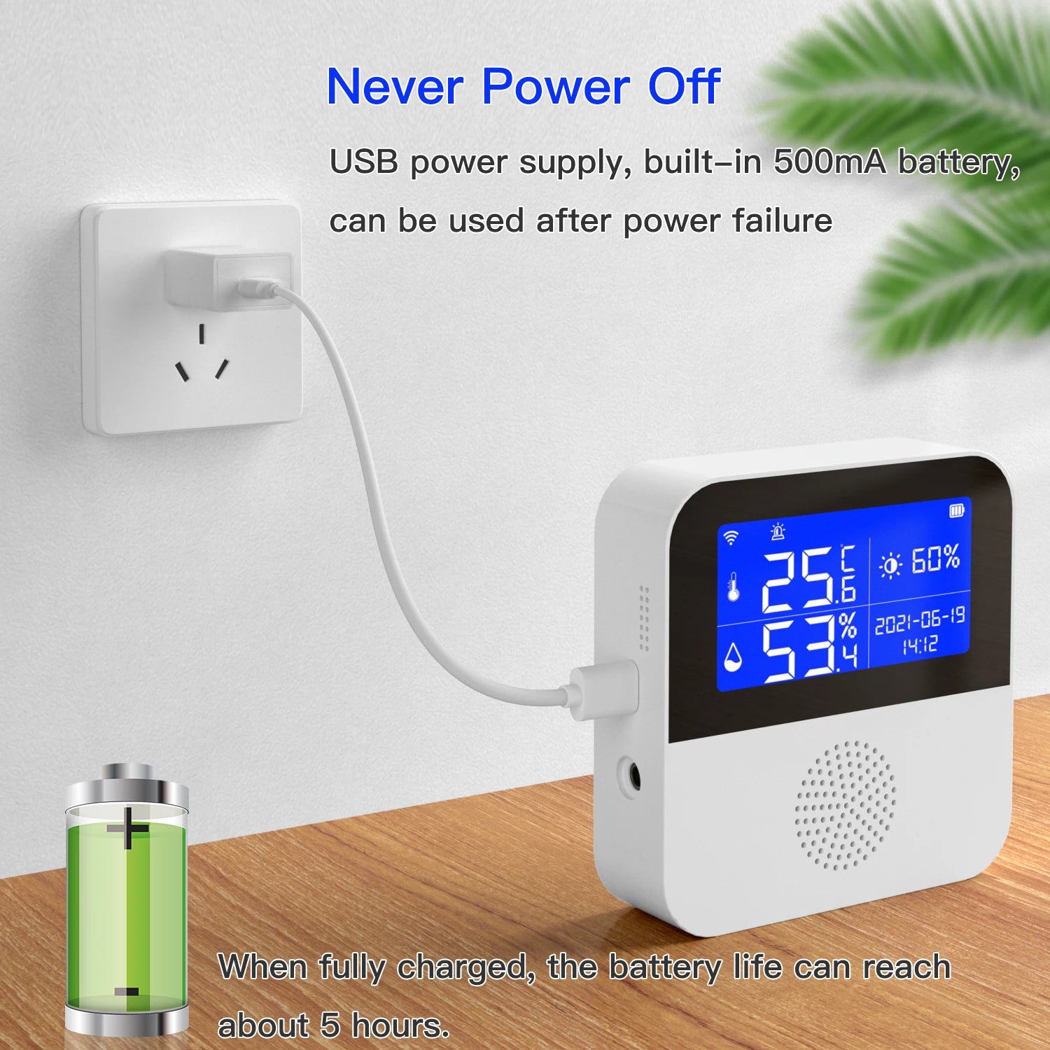Smart Temperature and Humidity Sensor