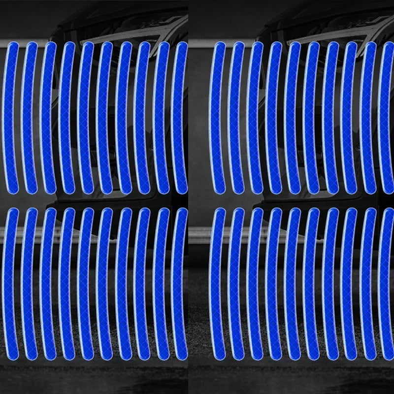 Car Wheel  Stripes Sticker