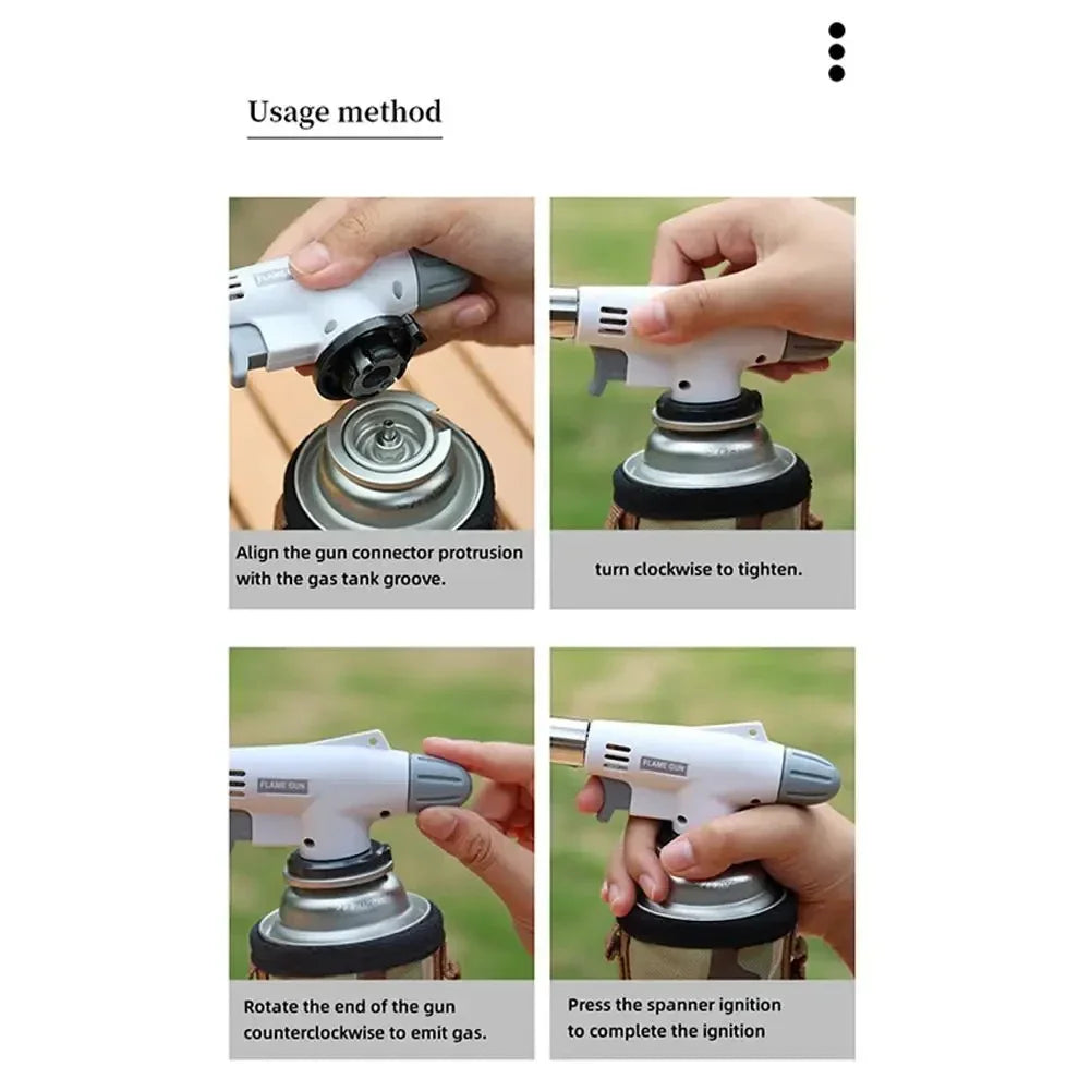 Adjustable   BBQ Butane Lighter