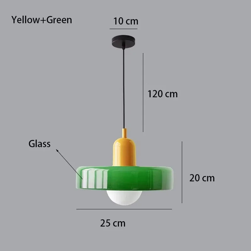 Retro Glass Pendant Lamps