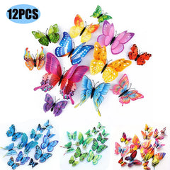 3D Double Layer  Wall Stickers