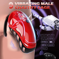 App Remote Control Vibrating Chastity Cage
