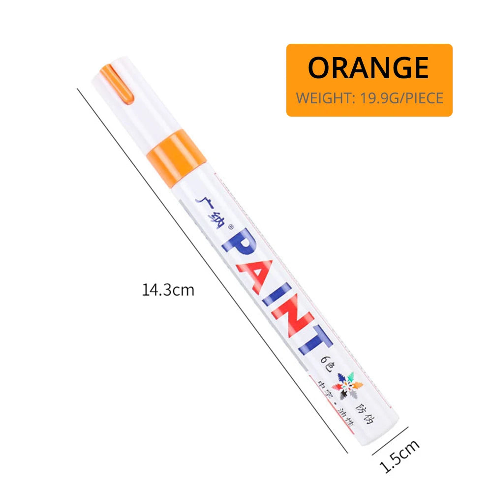Cars Wheel Tire Oily Mark Pen