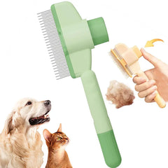 Self-Cleaning Pet Grooming Brush