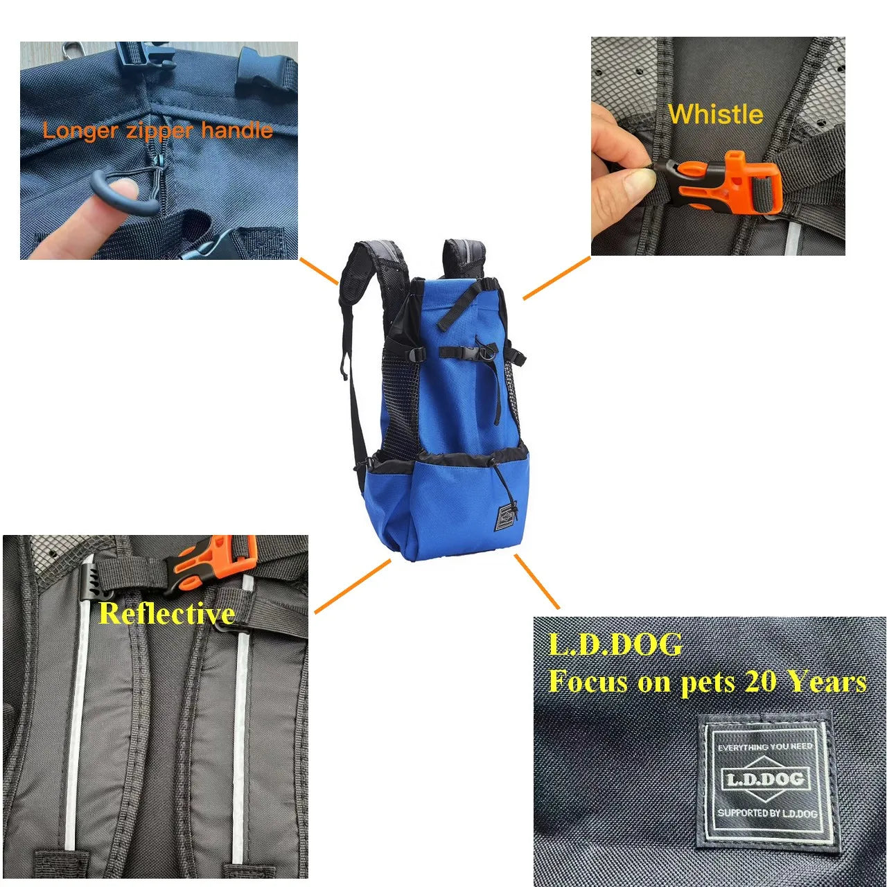 Pet Dog Hiking Carrier