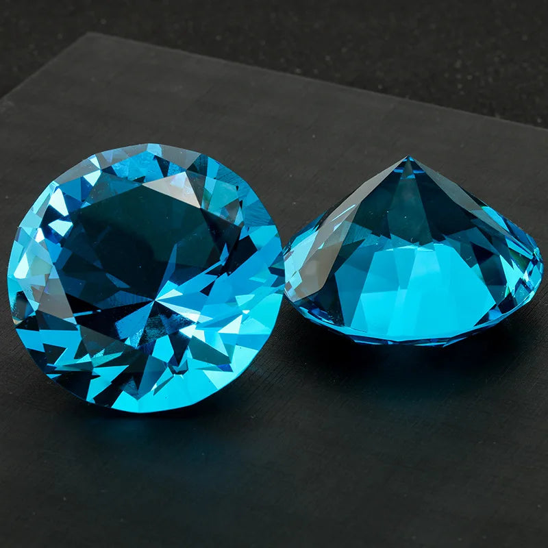 Crystal Diamond Shaped Paperweight