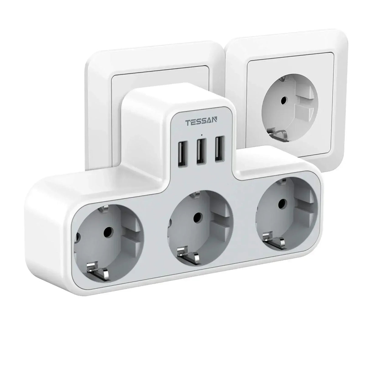 3 Way Wall Socket