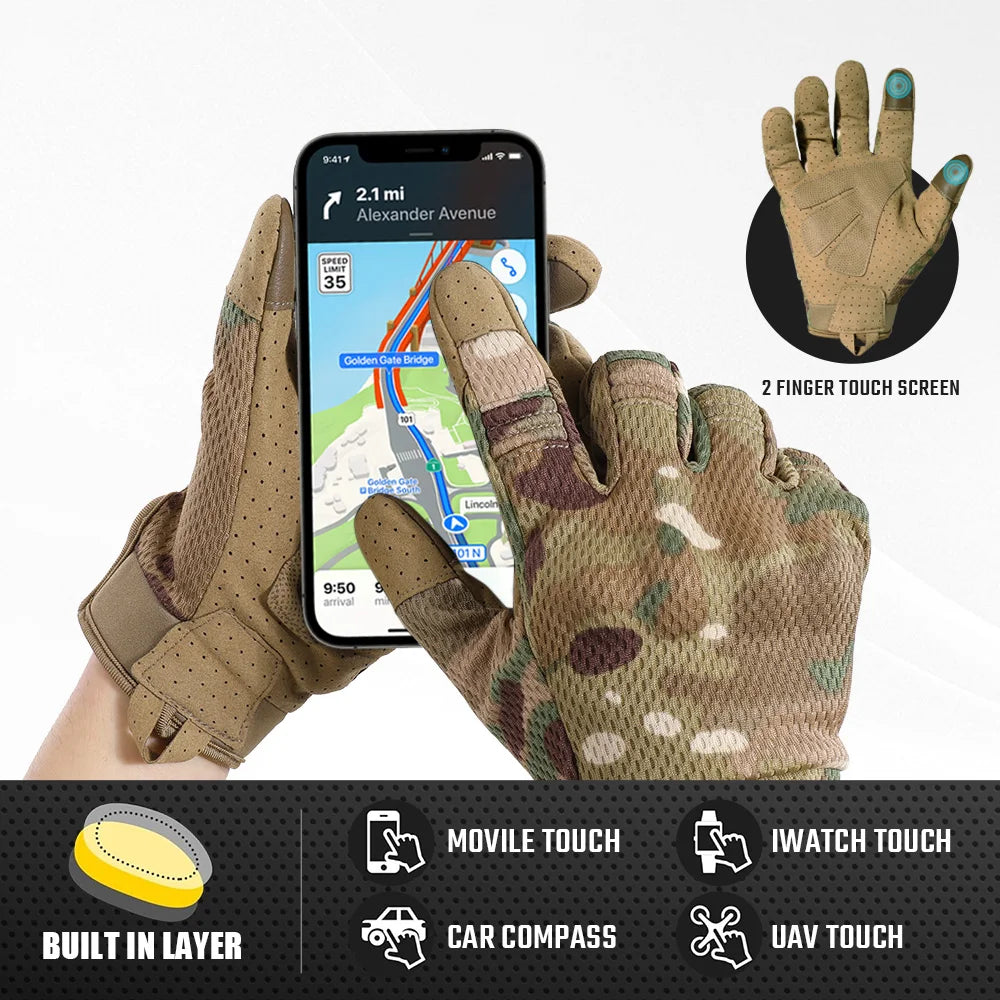 Camo   Tactical Gloves
