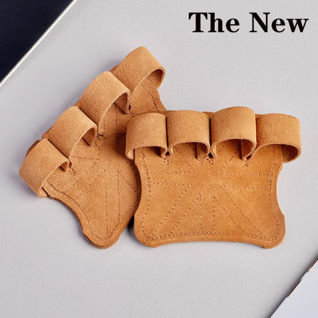 Leather Weight Lifting  Gloves