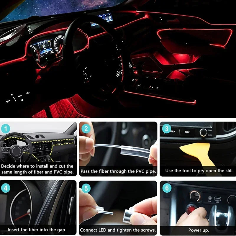 Flexible EL Wire Lights