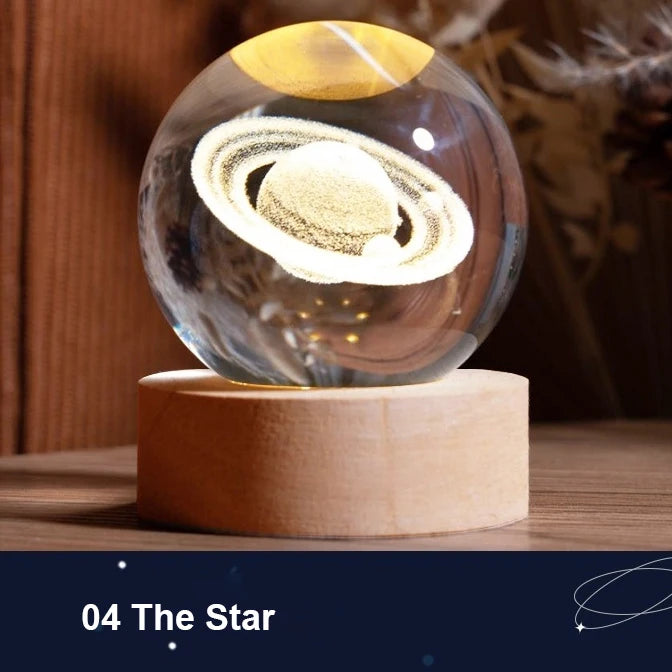 3D Crystal Ball Lamp