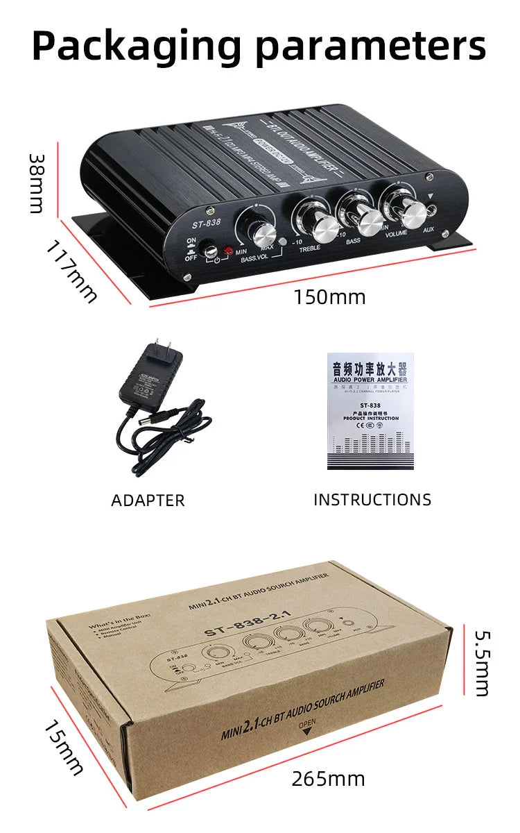 Mini car Amplificador