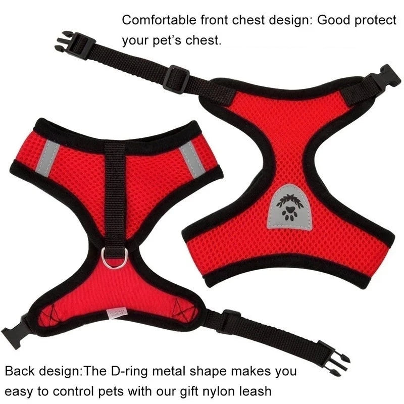 Cat Adjustable  Harness Vest