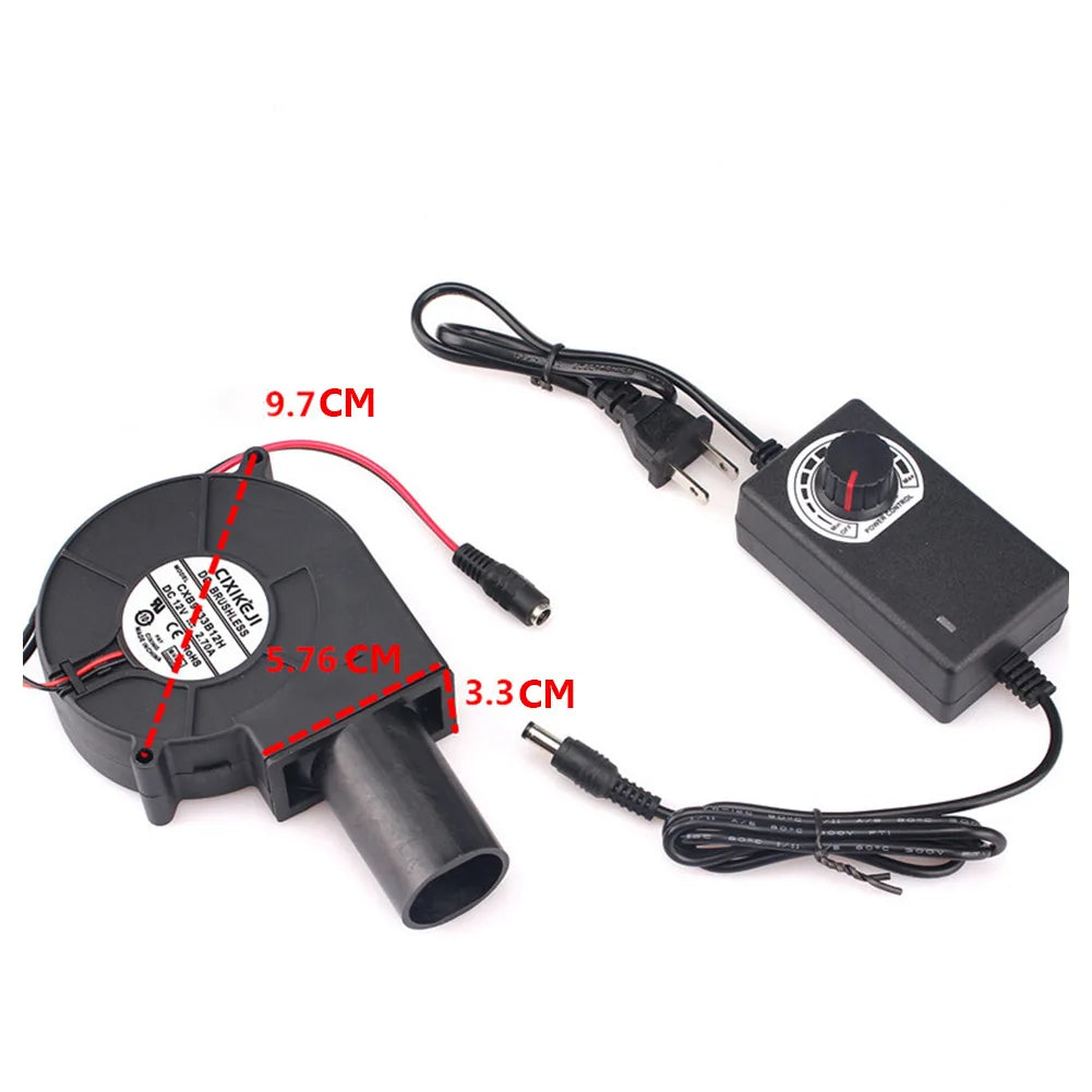Adjustable Blower Fan For BBQ