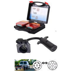 Wireless Magnetic Trailer Tail Light +  RV Trailer Adapter